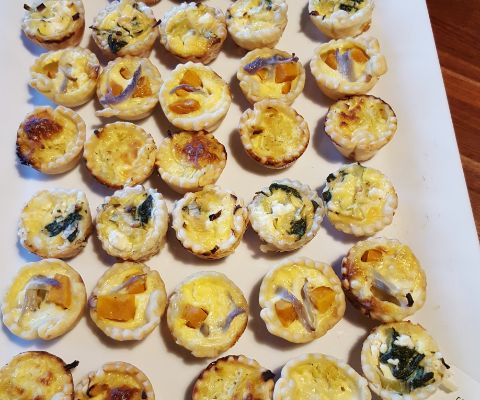 catering mini quiches